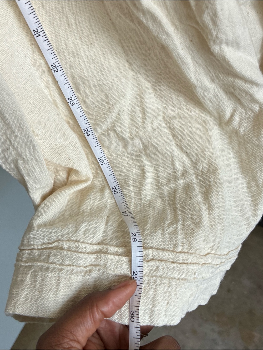 Sleeveless Cream Button-Front Summer Dress - Picture 5 of 5